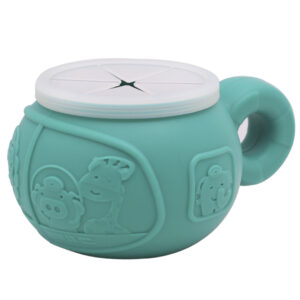 TAZA DE SNACK SILICONA ASA MARCUS & MARCUS (JTBABYMNM50)