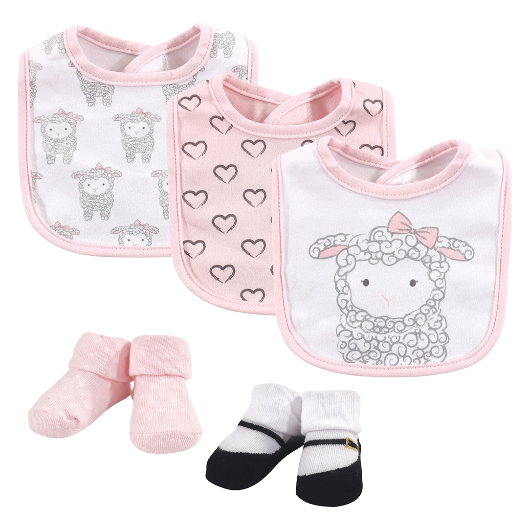 SET 5 PIEZAS BABERO MEDIAS VARIOS DISEÑOS (JTBABYQA2012)