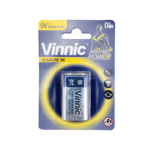 BATERIA VINNIC 9V ALCALINA (JTBAT015)