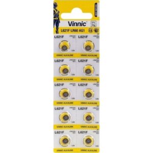 PILA DE RELOJ X10 L621F LR60 AG1 (JTBAT021)