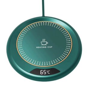 BASE CALENTADORA PARA TAZAS USB VERDE (JTBAZ377VER)