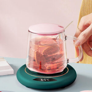 BASE CALENTADORA PARA TAZAS USB VERDE (JTBAZ377VER)