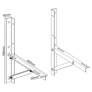 SOPORTE BRATECK AIRE ACONDICIONADO AC-103 EXTERIOR (JTBRAT036)