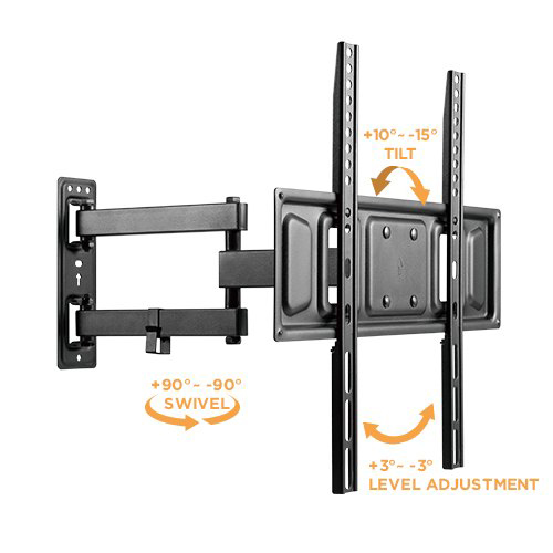 SOPORTE BRATECK TV 32"-55" LPA63-443 BRAZO MOVIL (JTBRAT040) - Image 2
