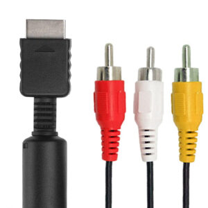 CABLE AUDIO Y VIDEO RCA PARA PS2 (JTCABL043)
