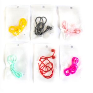 CORREA DE SILICONA PARA AURICULARES I12 DE COLORES (JTCABL411)