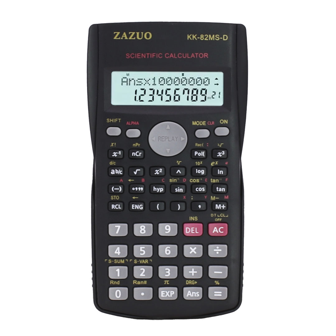CACULADORA CIENTIFICA KK-82MS-D 240 FUNCIONES NEGRO (JTCALC027)