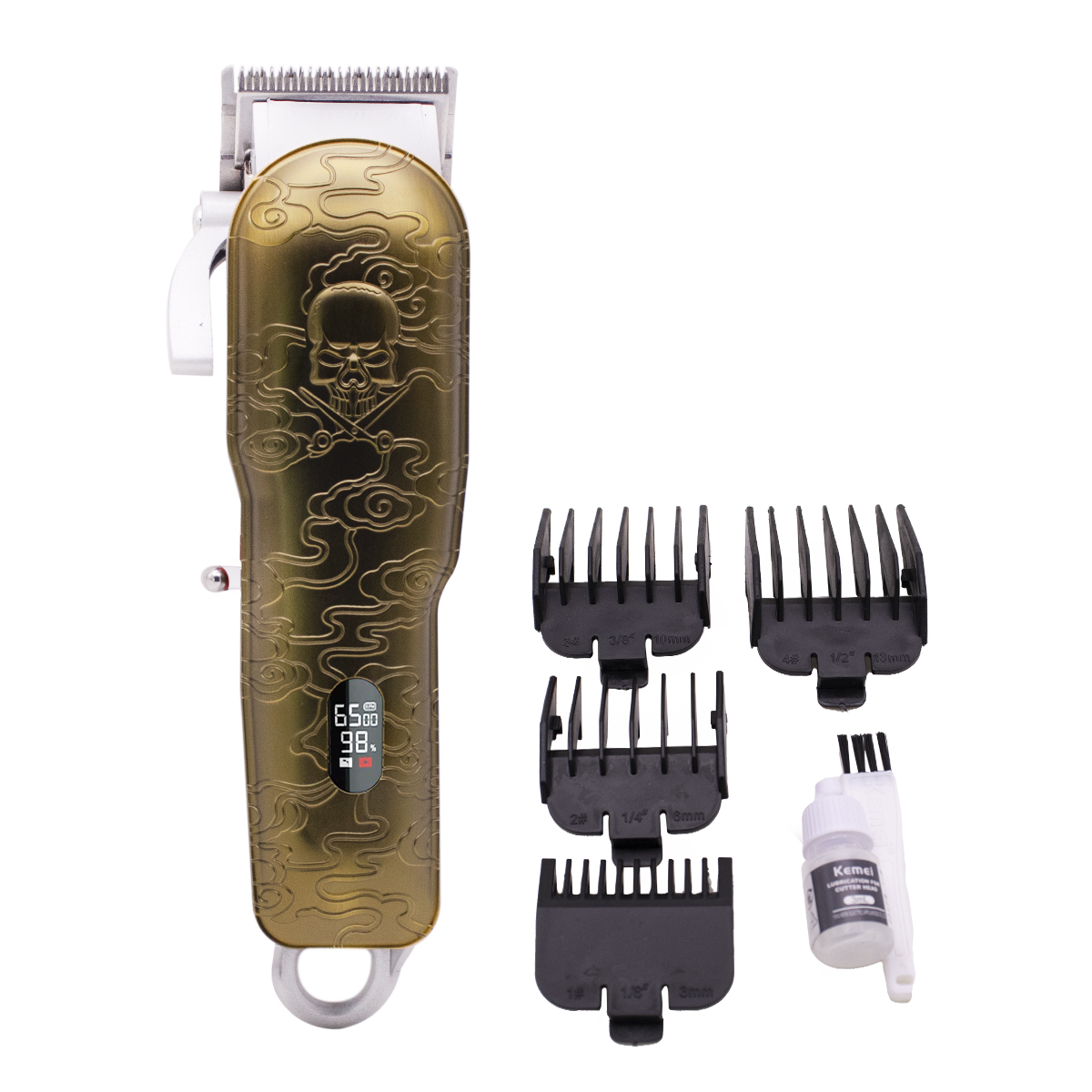CORTA PELO INALAMBRICO KEMEI LFJ-KM-227 DISEÑO (JTELEC184)