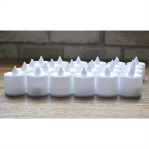 SET X24 VELAS LED CALIDAS CON EFECTO LLAMA (JTFIEST072)