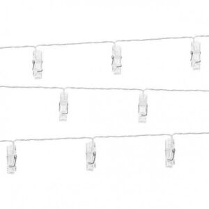 GUIRNALDA LUCES LED 10 PALILLOS A 220V (JTFIEST092)