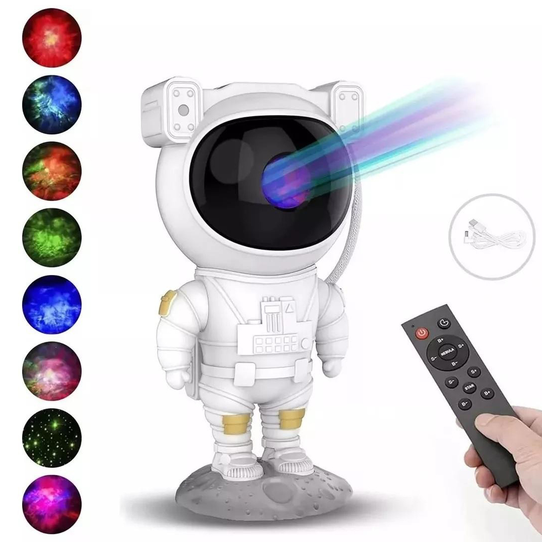 PROYECTOR ASTRONAUTA DE ESTRELLAS Y GALAXIA CON CONTROL REMOTO (JTFIEST093) - Image 4