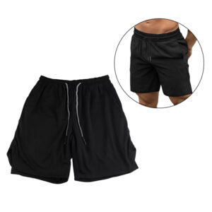 SHORTS FITNESS P/ HOMBRE  TALLE L (JTFITN078)