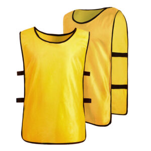 CHALECO DEPORTIVO PARA ENTRENAMIENTO AMARILLO (JTFITN086)
