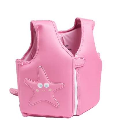 CHALECO SALVAVIDAS NIÑOS DISEÑO ROSA (JTHOG1000ROS)
