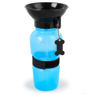 BOTELLA DE AGUA PARA MASCOTAS CELESTE (JTHOG1076)