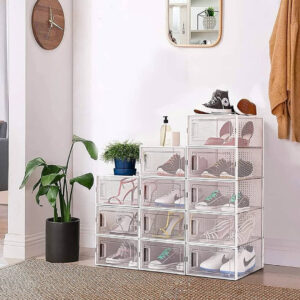ORGANIZADOR DE ZAPATOS INDIVIDUAL IMANTADO TRANSPARENTE (JTHOG1087)