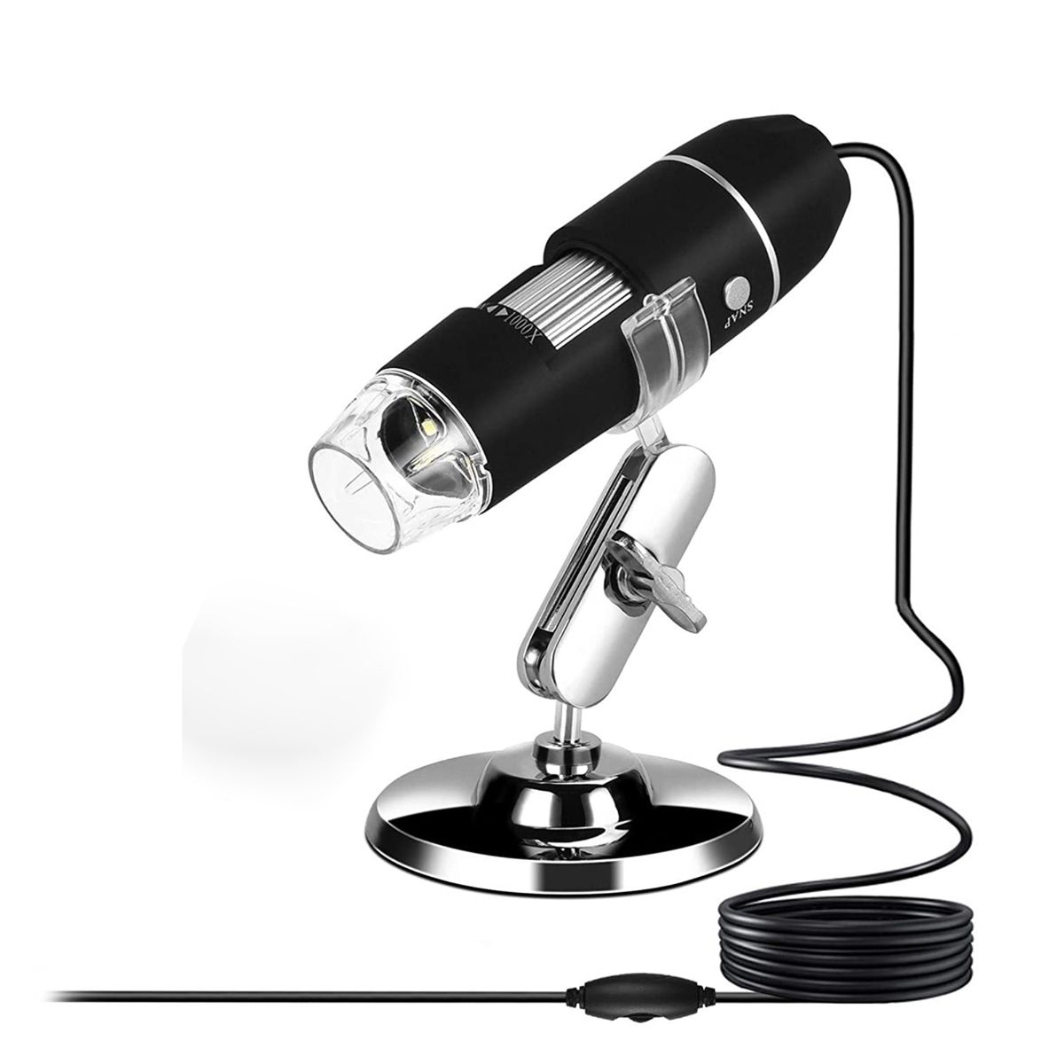 MICROSCOPIO DIGITAL USB CON SOPORTE ZOOM X1600 (JTHOG125) - Image 2