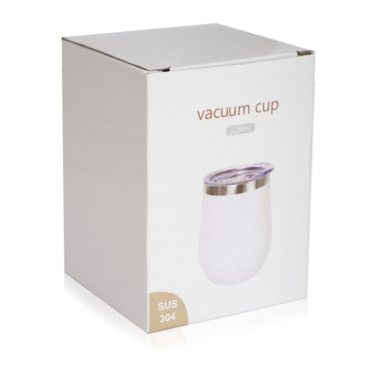 MATE SIMIL MARMOL BLANCO GRIS CON TAPA 320ML (JTHOG454) - Image 4