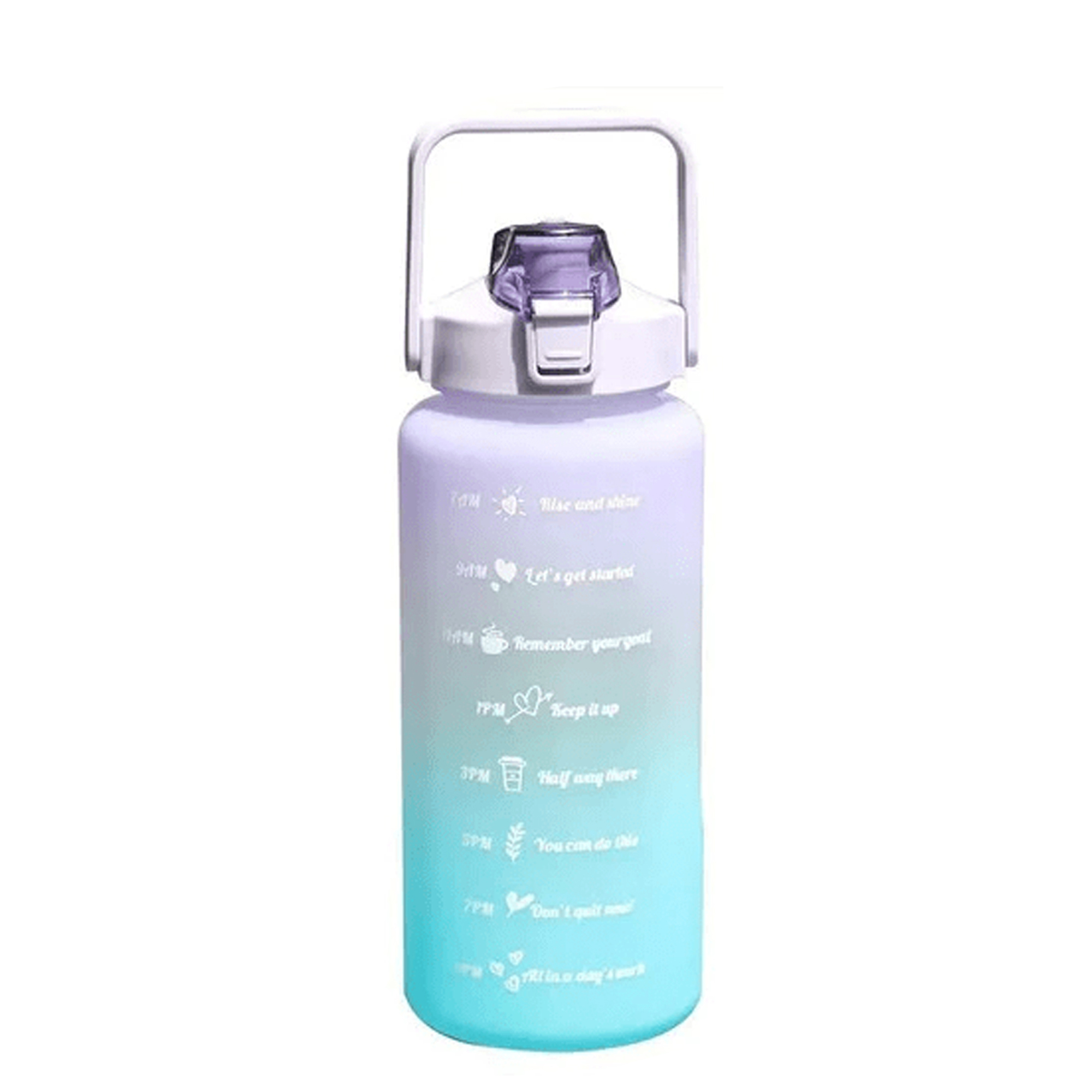 BOTELLA DE AGUA MOTIVACIONAL DEPORTIVA 2L (JTBAZ334) (JTHOG870) - Image 3