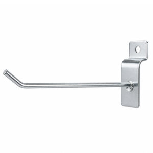 GANCHO EXHIBIDOR PARA PANEL RANURADO 20CM CROMADO (JTBAZ052) (JTHOG893)