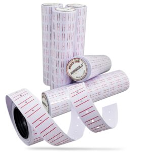 PACK 10 ROLLOS ETIQUETAS DE PRECIOS AUTOADHESIVAS (JTBAZ146) (JTHOG927)