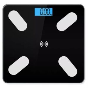 BALANZA DIGITAL BT CON MEDIDOR DE GRASA NEGRO (JTHOG943NEG)