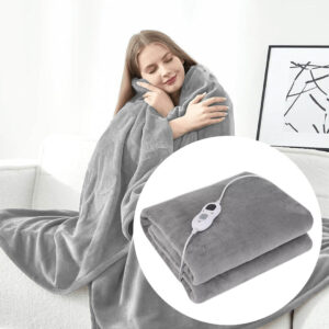 MANTA ELECTRICA 1 PLAZA 180X130CM GRIS (JTHOG947GRIS)