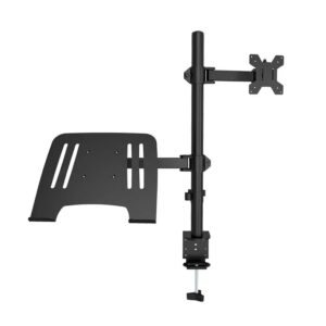 SOPORTE BRAZO 2 EN 1 MONITOR NOTEBOOK NEGRO (JTHOG957)