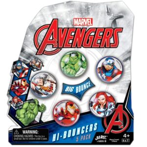 5 BOLAS DE REBOTE AVENGERS 6805B (JTJ6805B)