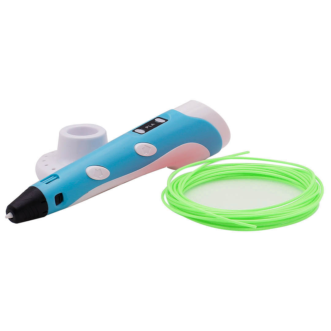 LAPICERA 3D DE DIBUJO IMPRESION INFANTIL CON FILAMENTO CELESTE (JTJUG1042CEL) - Image 2
