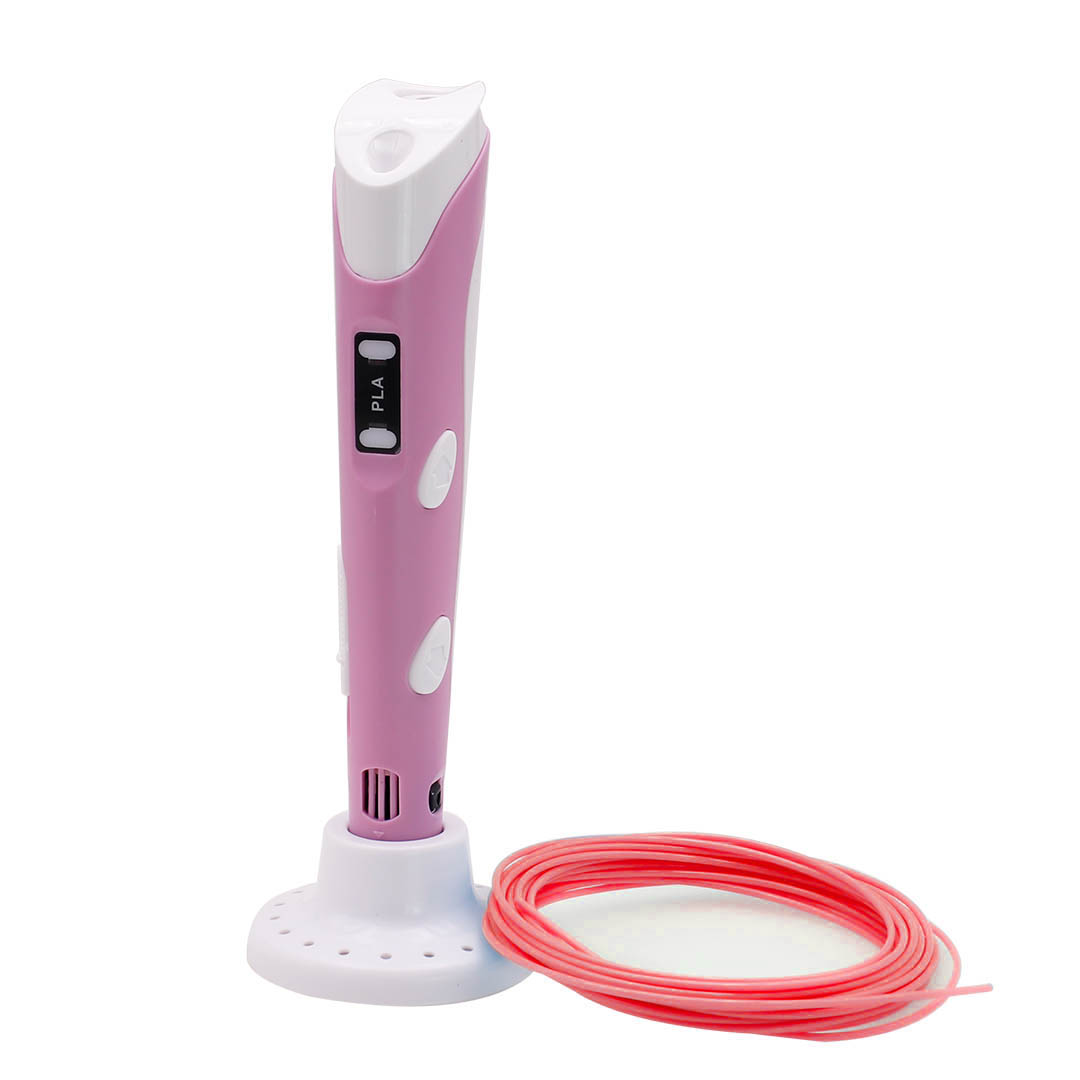 LAPICERA 3D DE DIBUJO IMPRESION INFANTIL CON FILAMENTO ROSADO (JTJUG1042ROS)