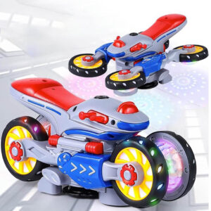 MOTO GIRATORIA CON LUZ Y SONIDO (JTJUG981)