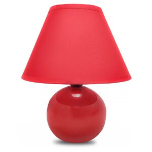 PORTÁTIL DE MESA CERÁMICA BASE REDONDA (JTBAZ294) (JTLAMP166)