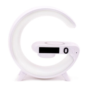 LAMPARA SMART LED G CARGADOR RELOJ RGB BLANCO(JTHOG805) (JTLAMP171)
