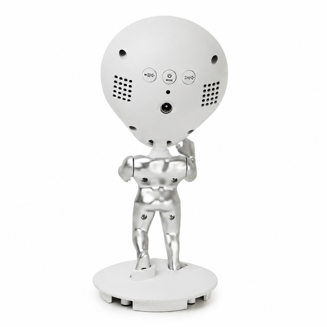 LAMPARA ALIEN LED PROYECTOR DE GALAXIAS CON PARLANTE BLUETOOTH (JTLAMP196) - Image 3