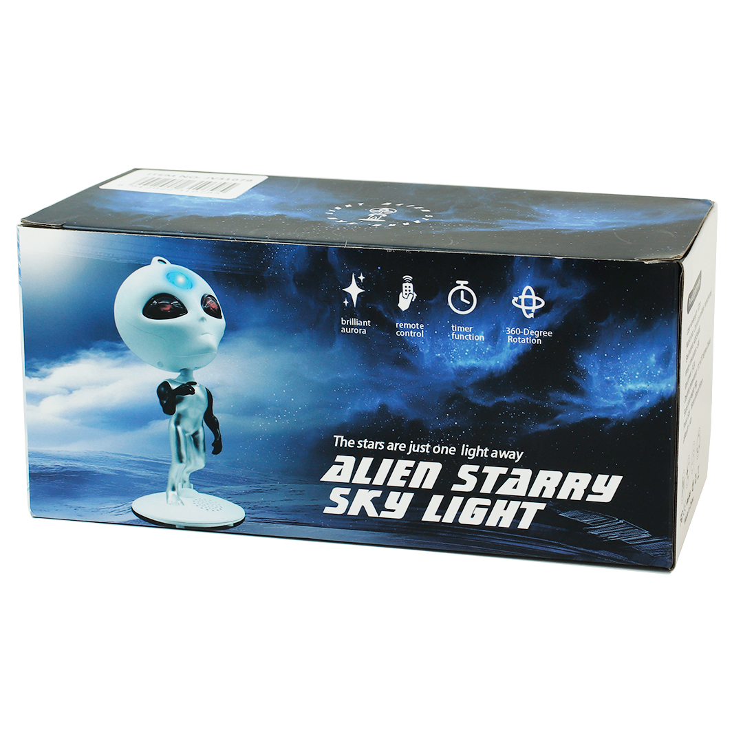 LAMPARA ALIEN LED PROYECTOR DE GALAXIAS CON PARLANTE BLUETOOTH (JTLAMP196) - Image 4