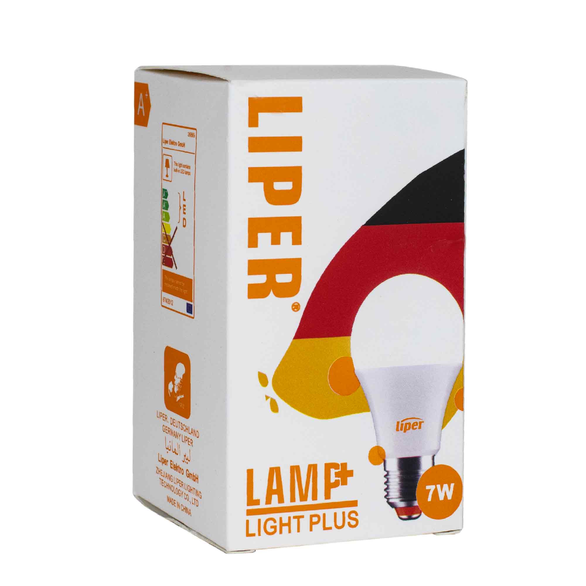 LAMPARA LED LIPER 7W E27 FRIA (JTLIPER016) - Image 2