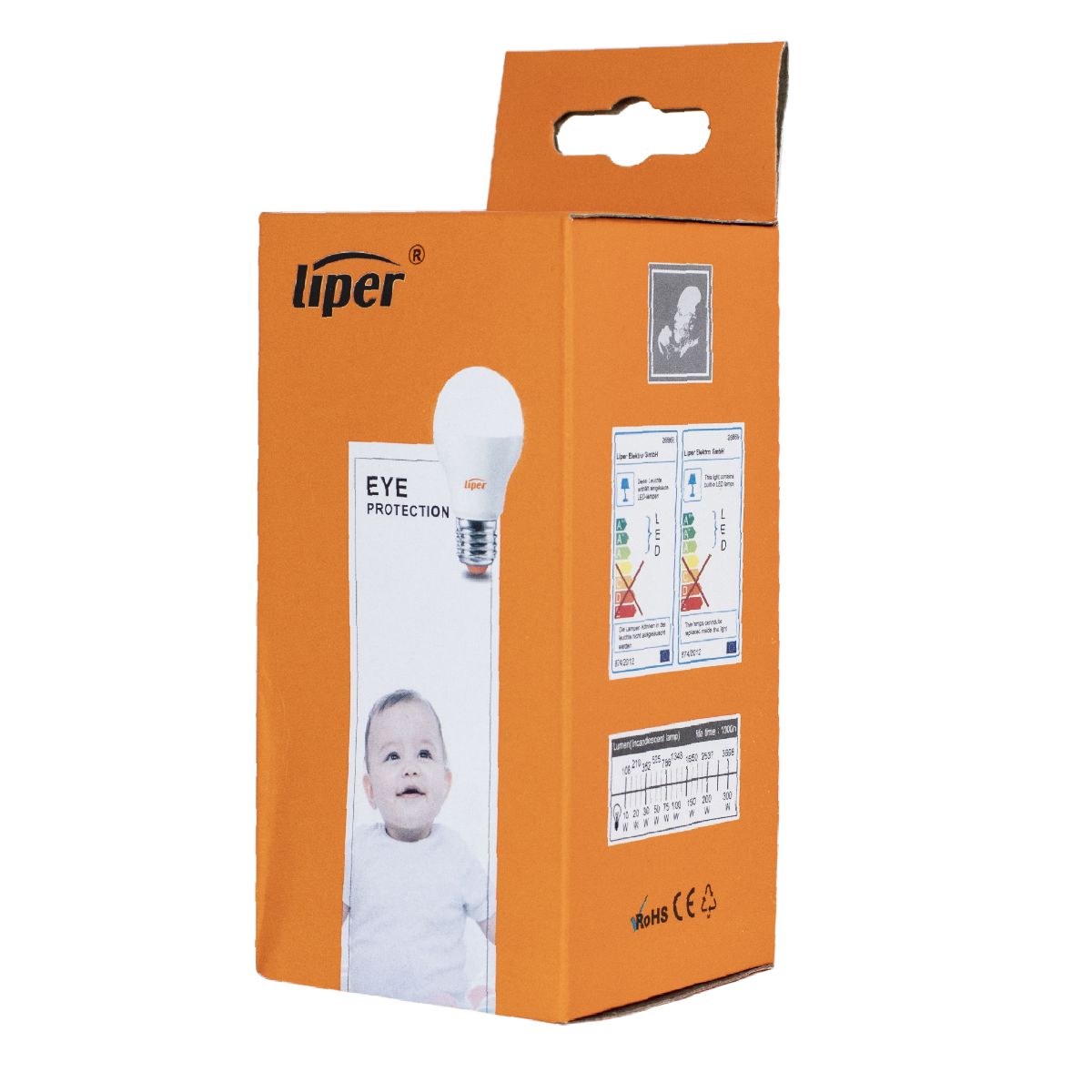 LAMPARA LED LIPER 12W E27 LUZ FRIA (JTLIPER020) - Image 2