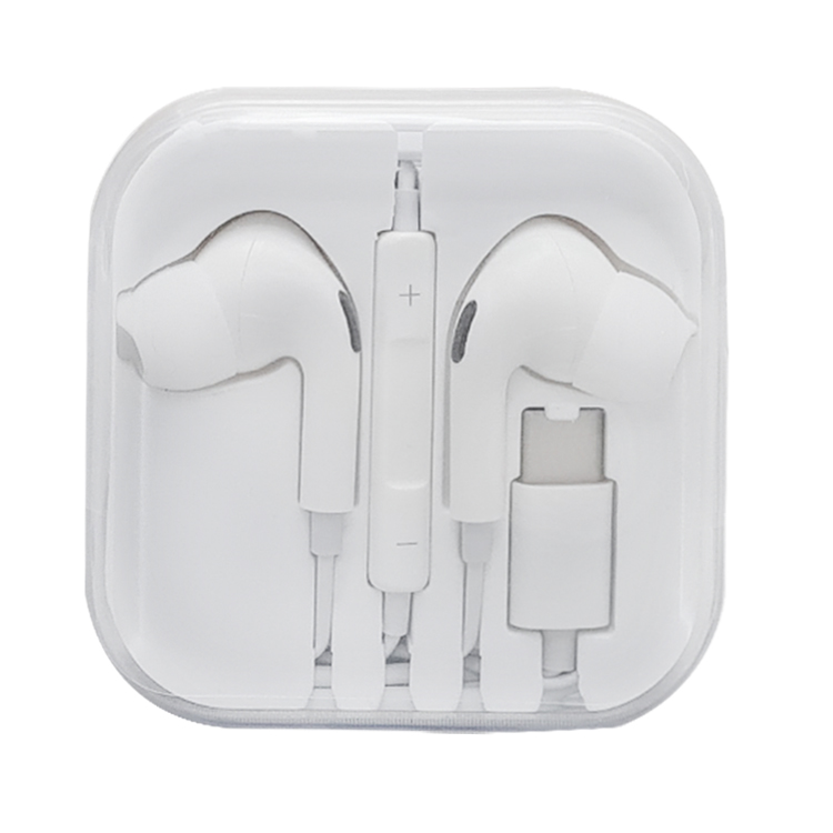 AURICULARES MANOS LIBRES TIPO C BLANCOS (JTMANO123) - Image 2