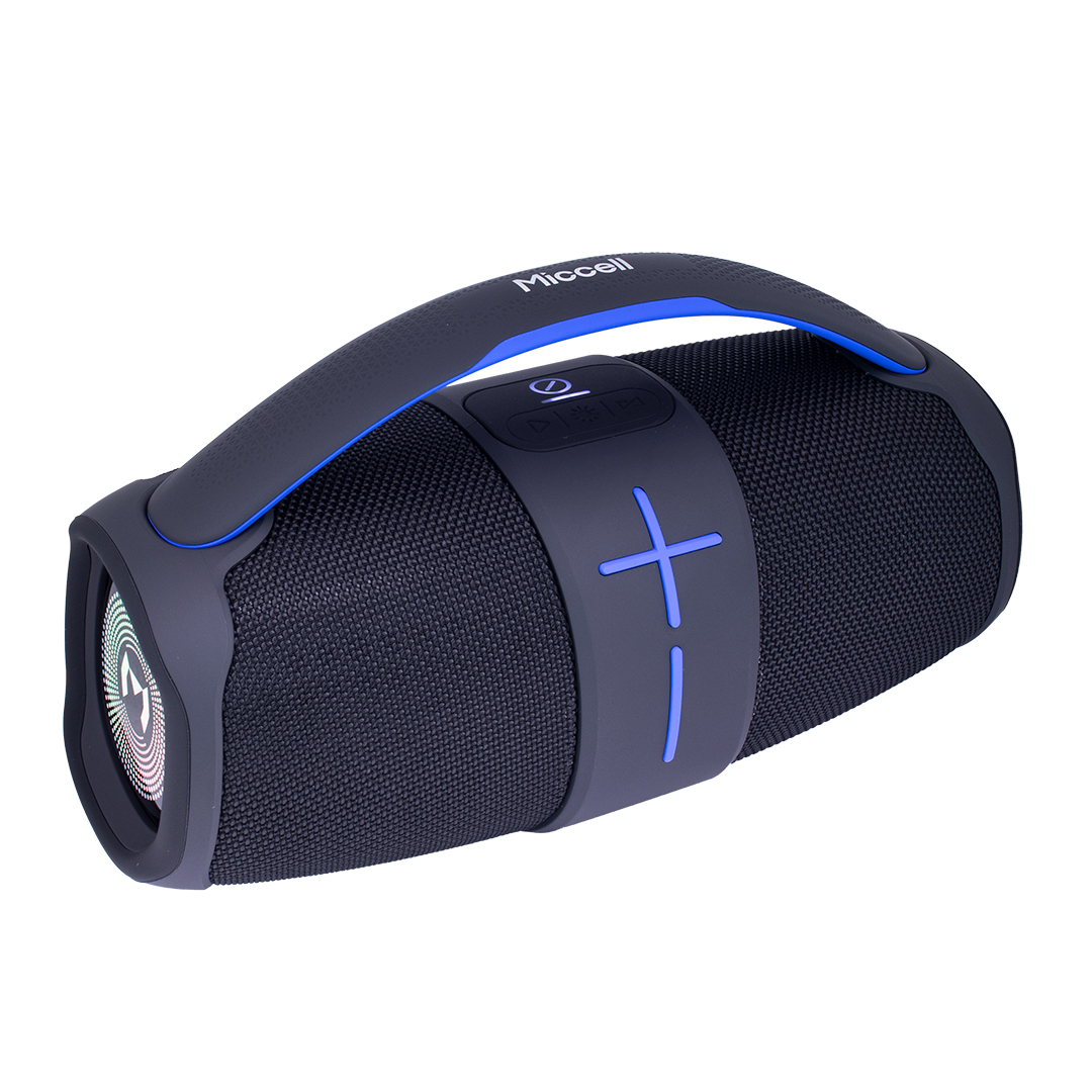 PARLANTE PORTATIL BT MICCEL VQ-SP01 RGB 20W NEGRO (JTMICC045) - Image 2