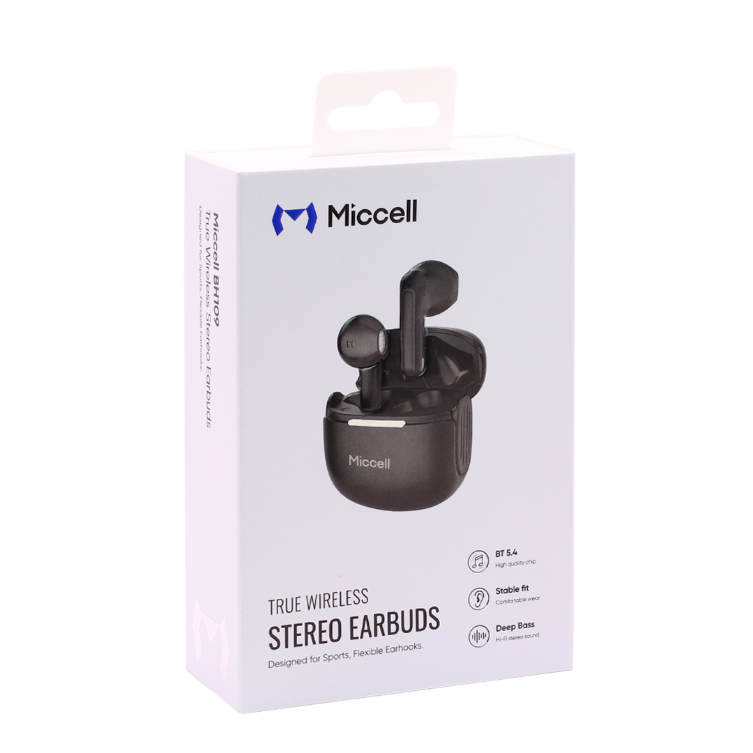 AURICULAR INALAMBRICO MICCELL VQ-BH109 BT TWS NEGRO (JTMICC106) - Image 3