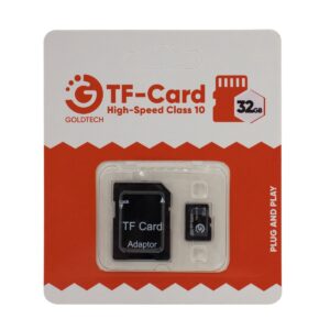 MEMORIA MICRO SD GOLDTECH 32GB CLASE 10 CON ADAPTADOR (JTMICRO320)