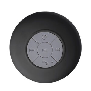 PARLANTE RESISTENTE AL AGUA BLUETOOTH CON VENTOSA NEGRO (JTPAR024NEG)
