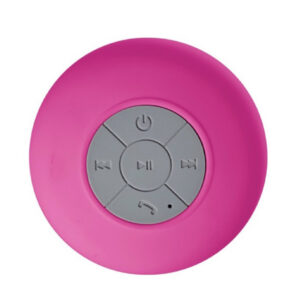 PARLANTE RESISTENTE AL AGUA BLUETOOTH CON VENTOSA ROSADO (JTPAR024ROS)