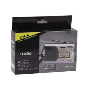 RADIO PORTATIL CMIK AM/FM A PILA MK-822 (JTPAR182)