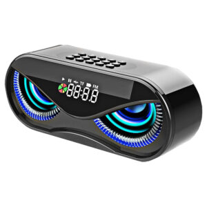 RADIO RELOJ DESPERTADOR BUHO FM/SD/BT (JTPAR234)