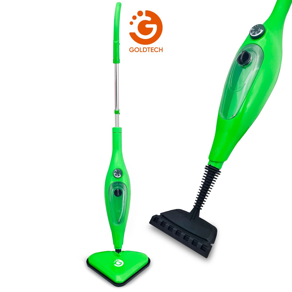 LIMPIADORA A VAPOR GOLDTECH X12 VERDE (JTSEEN177)