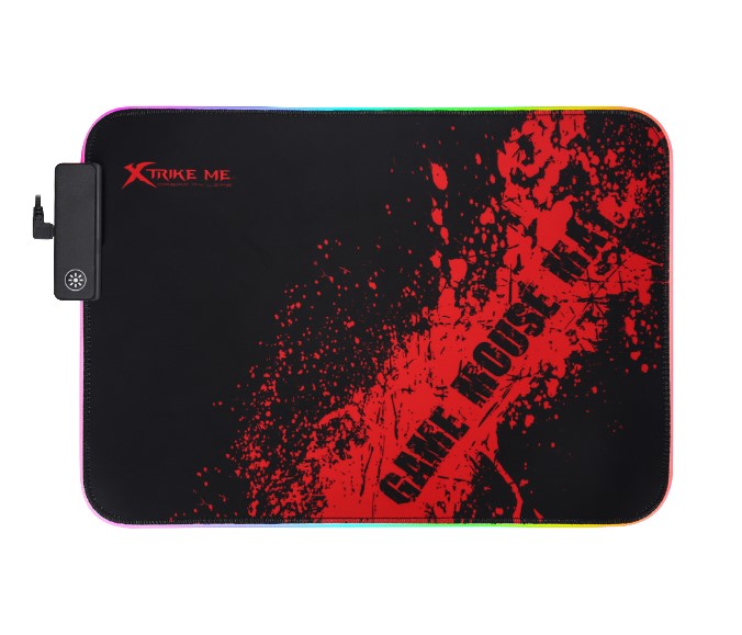 MOUSE PAD GAMER XTRIKE ME MP-602 LUCES RGB (JTXTRIKE040)
