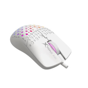 MOUSE GAMER XTRIKE ME GM-209W RGB BLANCO (JTXTRIKE112)