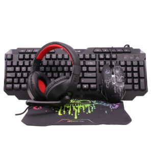 COMBO GAMER 4 EN 1 XTRIKE ME CMX-415 SP NEGRO RGB (JTXTRIKE119)